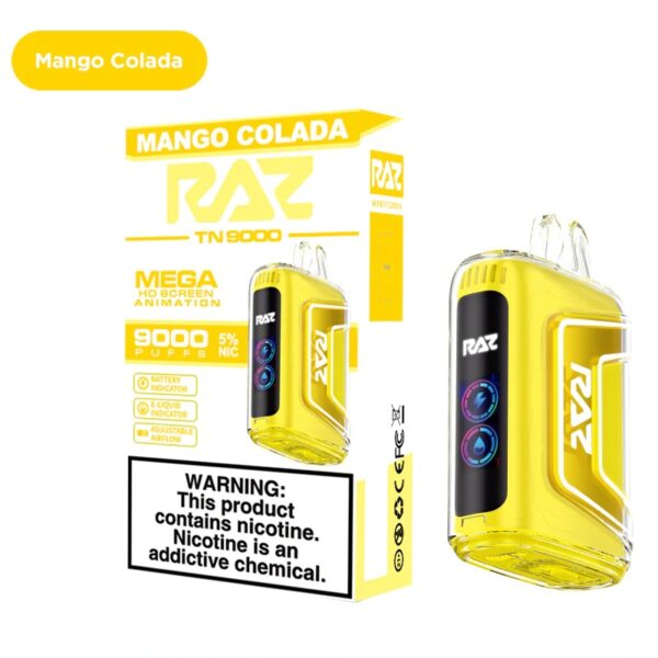 Mango Colada RAZ TN9000 Disposable