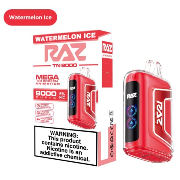 Watermelon Ice RAZ TN9000 Disposable