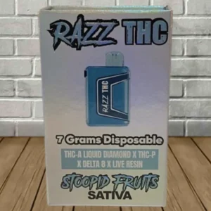 Stoopid Fruits - Razz THC Live Resin THCa Liquid Diamond 7g