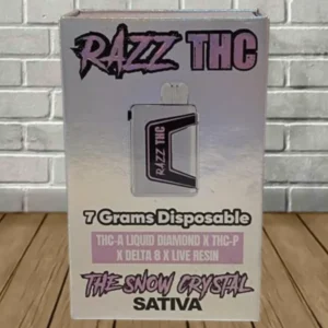 The Snow Crystal - Razz THC Live Resin THCa Liquid Diamond 7g