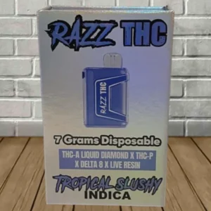 Tropical Slush - Razz THC Live Resin THCa Liquid Diamond 7g