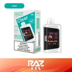 RAZ Vape LTX 25000 Disposable Vape clear