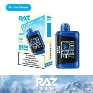 RAZ Vape LTX 25000 Disposable Vape frozen banana