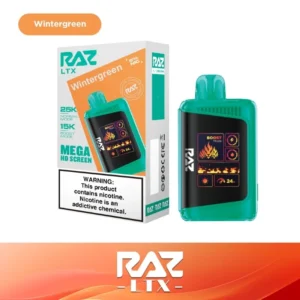 RAZ Vape LTX 25000 Disposable Vape wintergreen