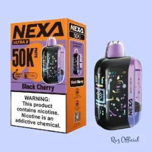 Black Cherry Nexa Ultra II 50K Puffs Disposable | 20mL