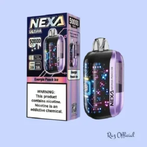 Georgia Peach Ice Nexa Ultra 50000 Disposable - 5% Nic