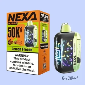 Lemon Frozen Nexa Ultra II 50K Puffs Disposable | 20mL