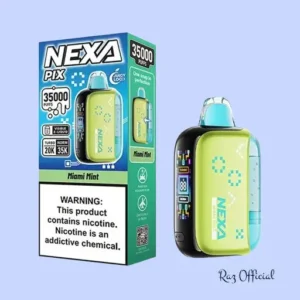 Nexa Pix Miami Mint 35k Disposable Vape | 16mL