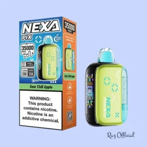 Nexa Pix Sour Chill Apple 35k Disposable Vape | 16mL