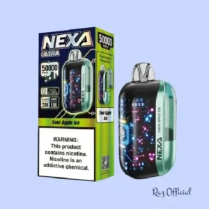 Sour Apple Ice Nexa Ultra 50000 Disposable Vape - 5% Nic
