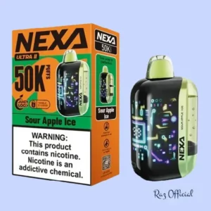 Sour Apple lce Nexa Ultra II 50K Puffs Disposable Vape