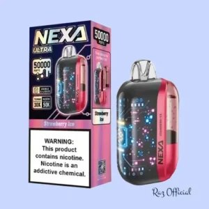 Strawberry Ice Nexa Ultra 50000 Puffs Vape | 20mL