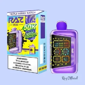 Triple Berry Batch Raz RX Vape Batch Edition - 50K Puffs