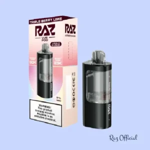 Triple Berry Lime Raz Vue Disposable Pod Only